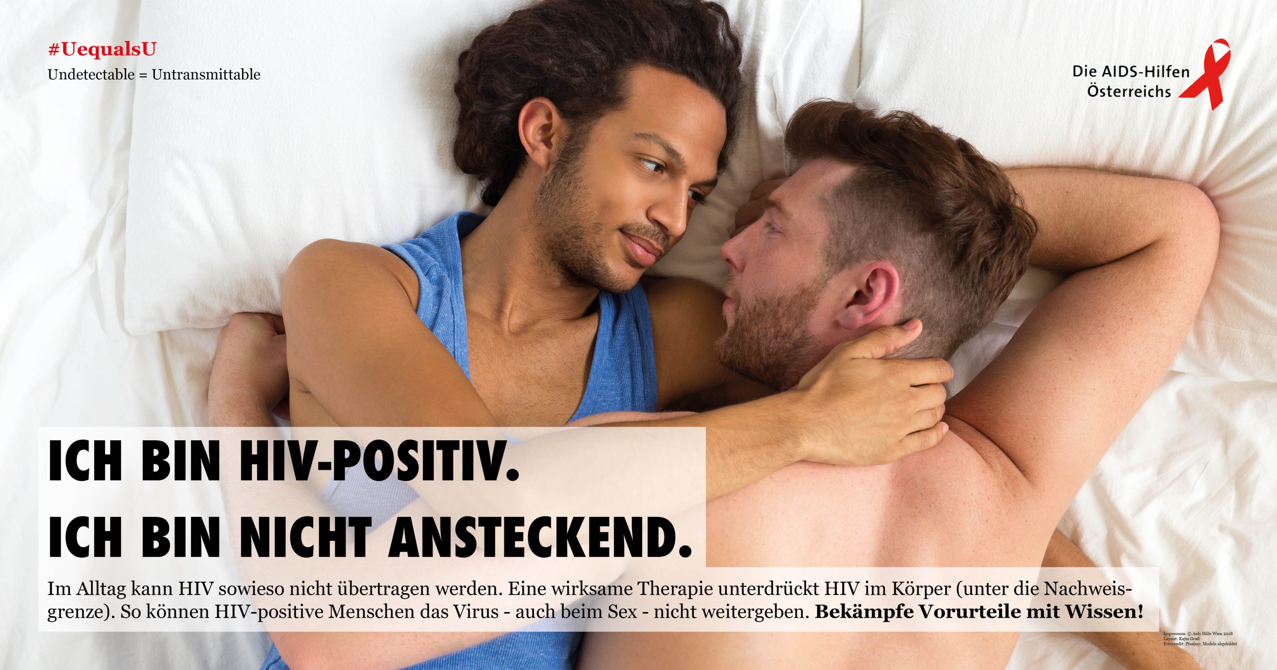 Neue Kampagne: “Ich bin HIV-positiv. Ich bin nicht ansteckend.”