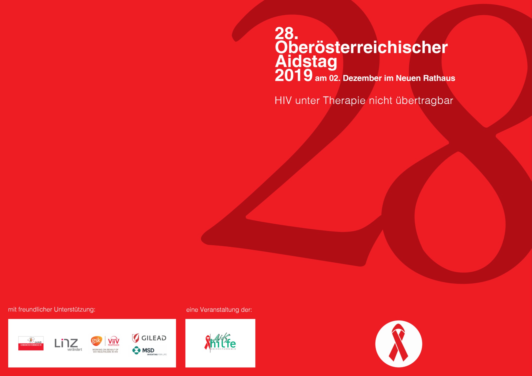 28. Oberösterreichischer Aidstag
