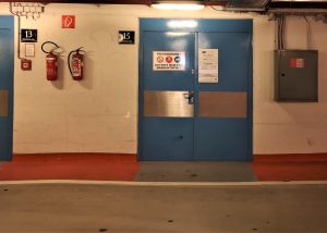 Zugang Tiefgarage
