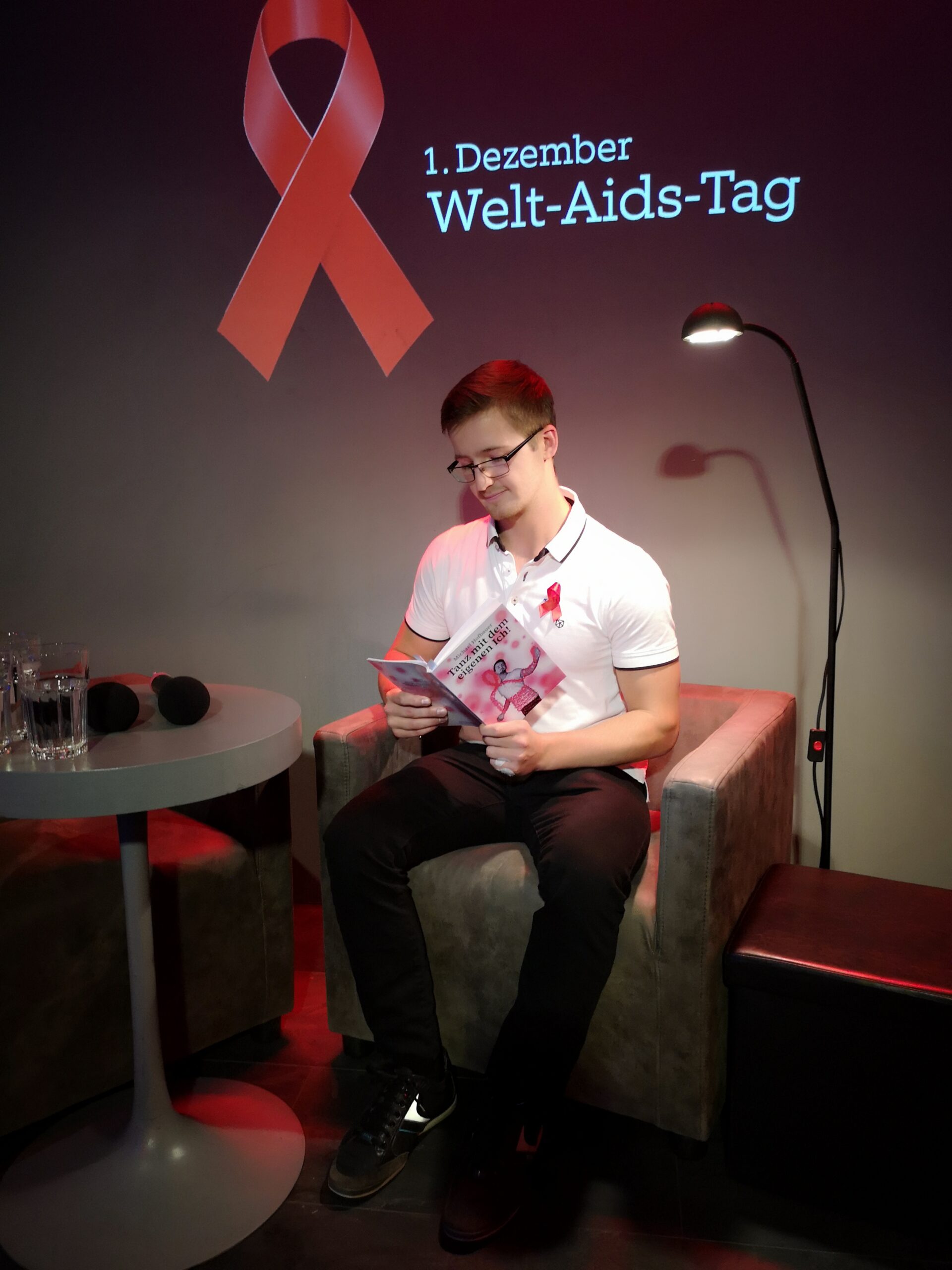 Impressionen zur Lesung am Welt-Aids-Tag