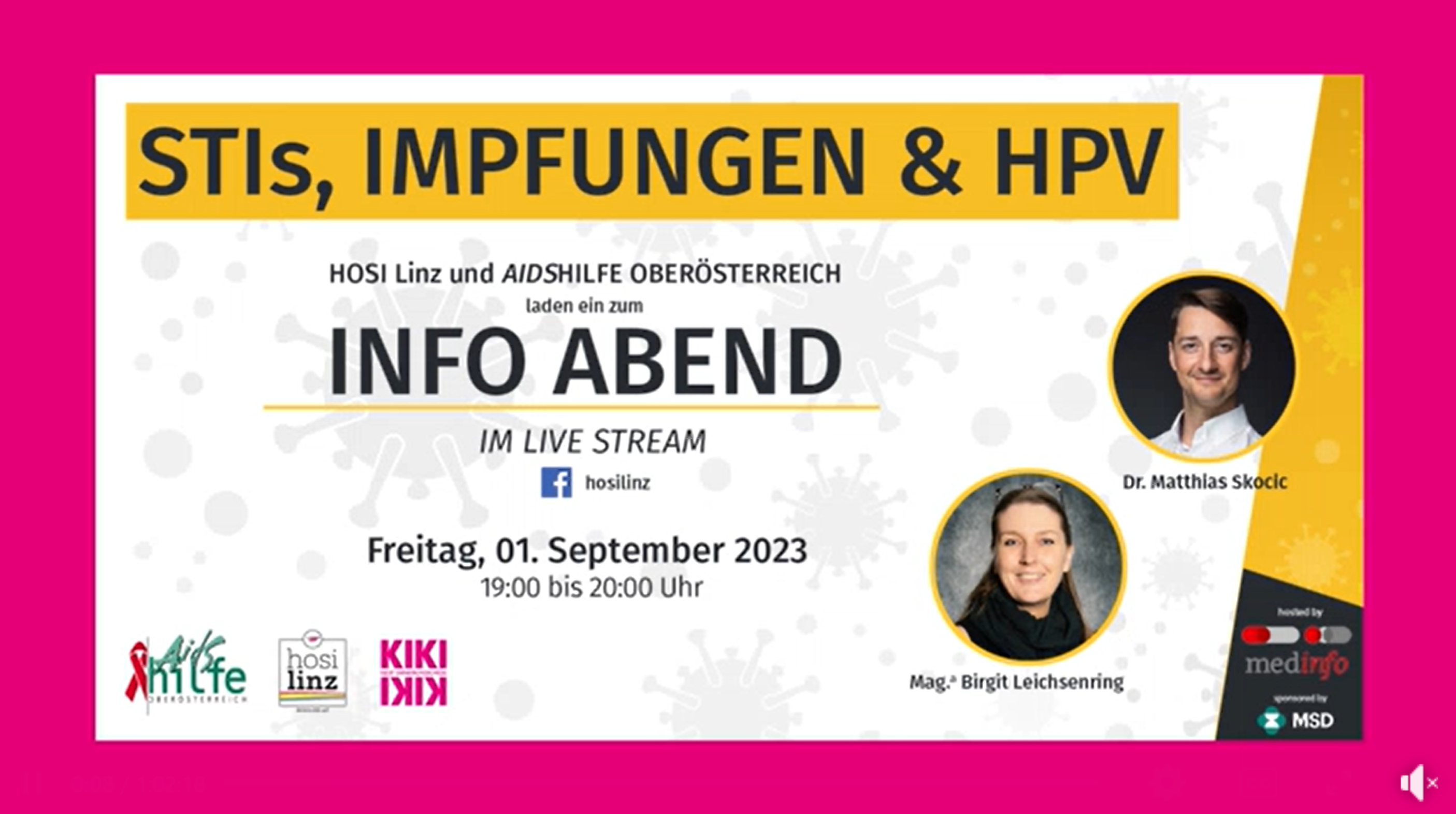 Video zum Vortrag STIs, Impfungen & HPV