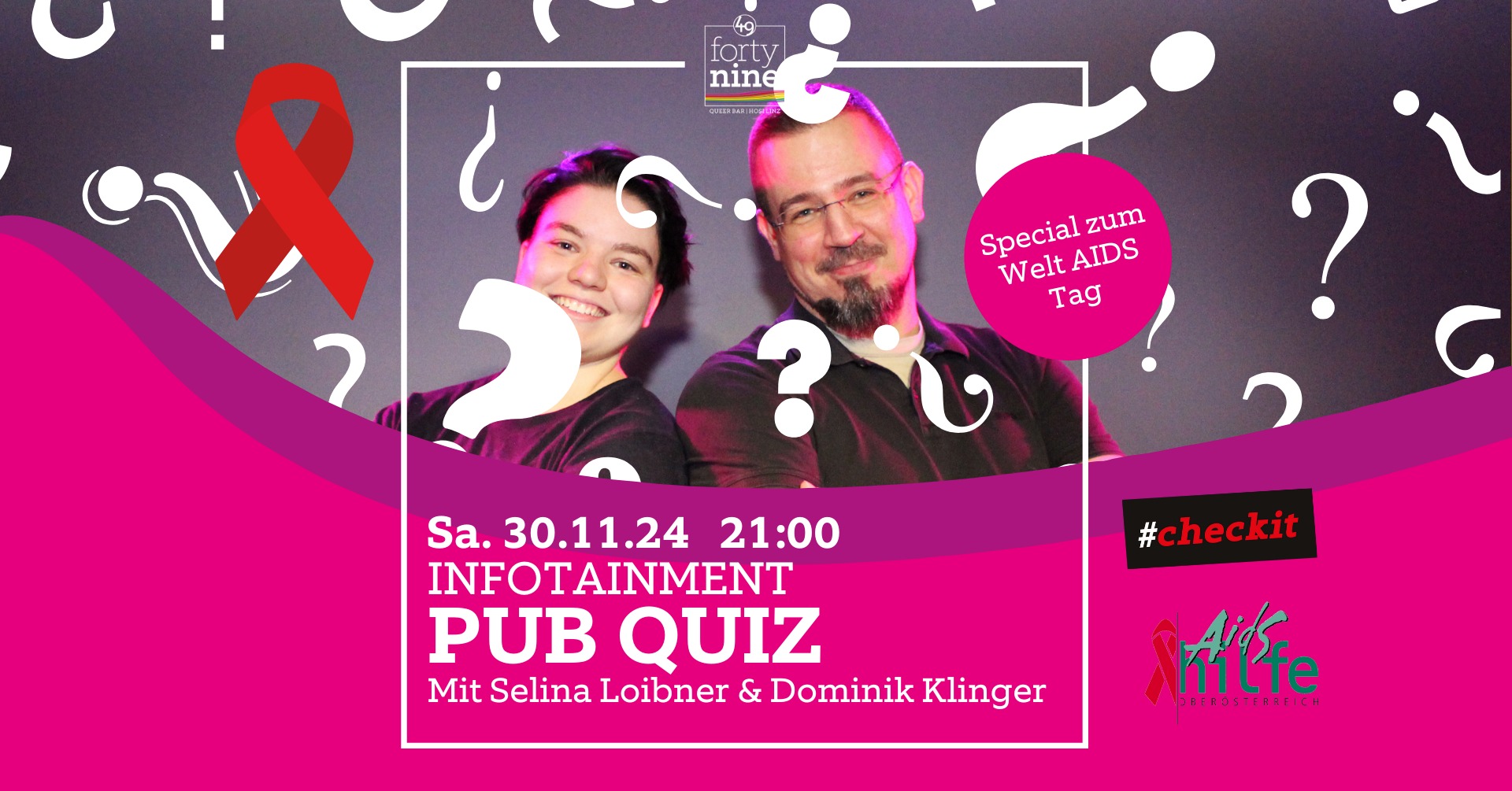 Pub Quiz Special zum Welt-Aids-Tag