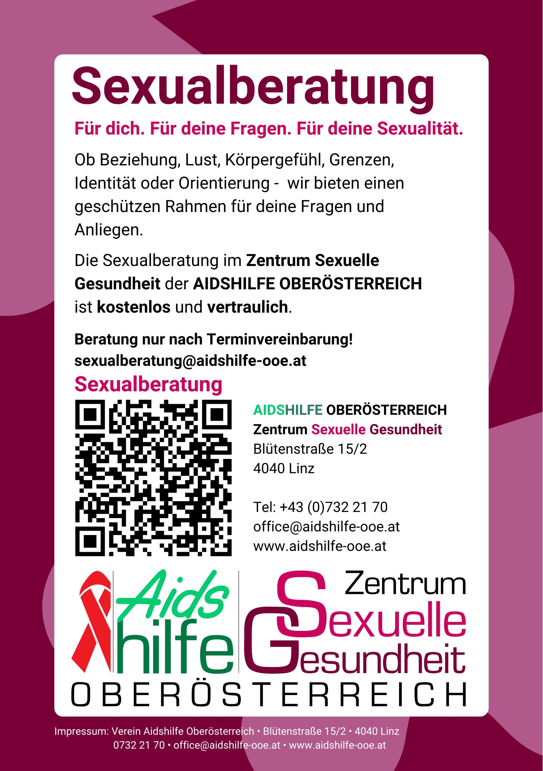 „Für dich und deine Sexualität.“